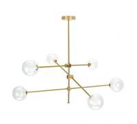 Lampara modelo jerusalen de 6xg9 bronce fabrilamp