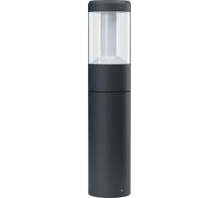 Lámpara moderna Osram SMART+, multicolor, con base/poste, Bluetooth, gris, LED integrada, aluminio, azul, verde, rojo, blanco