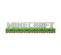 Lampara Paladone Logo Minecraft Luz Decorativa 40 x 8,5Cm Pilas AAA PP8759MCFV2