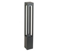 Lámpara para jardín, farola, 80 cm, 1xGX53, gris oscuro, IP54, SU-MA FKW-800