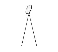 Lámpara pie acero negro 8102 angel cerdá 50 cm