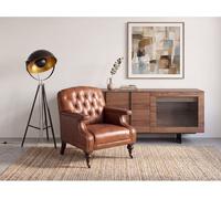 Lámpara pie acero negro y dorado, tripode, pantalla orientable, e27, 24w, 3000k, 900 lm, ip20, cable 320 cm. 61 cm