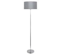 Fabrilamp Lámpara de pie para salón Abrila Axel Plata – Moderno – 1xE27