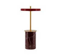 Umage Lámpara de mesa Asteria Move Mini Ø12x25.5 cm Red marble