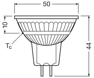 Lámpara reflectora LED MR16 20 36° DIM P 2.2W 927 4099854456510