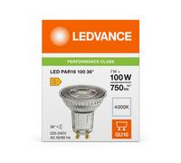 Lámpara reflectora LED PAR16 100 36° P 7W 840 GU10 4099854235023