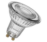 LEDVANCE Par16 80 Dim Performance Class. CRI90. Bombilla led Par16 regulable 220-240V 6,1W 2700K 36º GU10. 575 Lumen. Equivalente a 80W. 25.000 Horas. 54 X 50mm. Luz cálida.