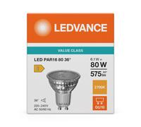 Lámpara reflectora LED PAR16 80 36° P 6.1W 827 GU1 4099854457203