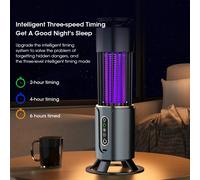 Lámpara Repelente de Mosquitos USB HOMEFISH, Recargable o con Cable, Trampa Eléctrica para Insectos, Lámpara Repelente de Mosquitos para Exteriores Rechargeable