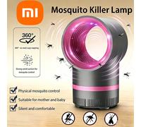 Lámpara repelente de mosquitos Xiaomi, recargable por USB, portátil, para el hogar, trampa antimosquitos portátil para exteriores Pink USB Cable
