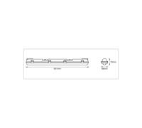 Lámpara resistente a la humedad SUBMARINE de OSRAM, 65 cm, 1 x 7 W G13-LED IP65