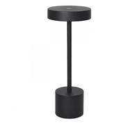 Lampara sobremesa aluminio color negro serie candy 12cm