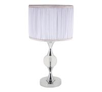 Lámpara Sobremesa Amarante 1xe27 Cromo 57x30d: una pieza elegante que ilumina cualquier espacio con su diseño moderno y sofisticado, añadiendo un toque de estilo a tu hogar.