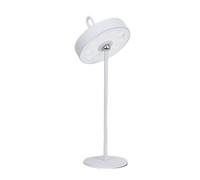 Lampara sobremesa metal color blanco serie gong 13cm