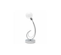 Lampara sobremesa metal color cromo serie vita 15cm