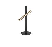Lampara sobremesa metal color dorado serie 31cm
