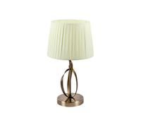 Lampara sobremesa metal color dorado serie detroit 25cm