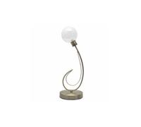 Lampara sobremesa metal color dorado serie vita 15cm