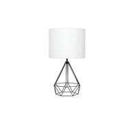 Lampara sobremesa metal color negro serie abrantes 32cm