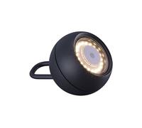 Lampara sobremesa metal color negro serie kika 10.2cm