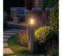 Lámpara sobremuro OSRAM ENDURA CLASSIC EBRO, acero inoxidable, 49 cm IP44