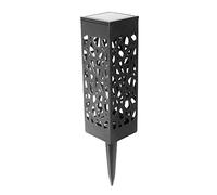Lámpara solar 2 en 1 para pinchar o colocar sombra, alcance Moucharabieh, LED, color blanco cálido, ORGANIC H28 cm