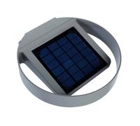Lámpara solar LED de pared para exteriores con sensor crepuscular 125Lm [EEK: A+]