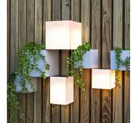 Lámpara solar LED para pared Newgarden Wally, 18 x 18 cm