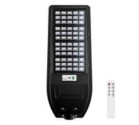Lámpara solar LED VIA de 150W con sensor de movimiento y sensor de luz crepuscular, modelo Eko-light EKO9095, 1800 lúmenes, con control remoto