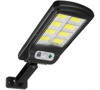Lámpara Solar Muro ABS IP45 Sensor para movimiento 3 Modos Lámpara | solar gratuita, para carga eficiente día, automática noche, sin costos electricidad, eco-amigable(12 Lights COB No)