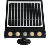 Lámpara solar Talent de 8W, 4000K, IP65, con sensor de movimiento, marca Eko-Light