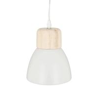 LAMPARA TECHO BLANCO 19X15CM E14 BOMBILLA NO INCLUIDA