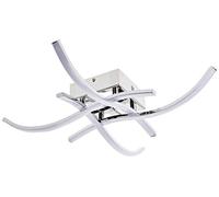 Lampara Techo Pared Led Lobeira 20W cromada 4200K