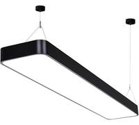 Lámparas Colgantes Lámpara de araña LED Rectangular Moderna Lámpara Colgante de Mesa de Billar Minimalista nórdica Lámpara de Altura Ajustable para Sala de Billar Comedor Oficina Gimnasio, l
