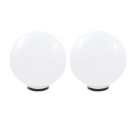 vidaXL Lámpara Jardín Esférica Bola LED 50 cm Luces de Exterior Patio Terraza Cantidad 1 unidad, 2 unidades