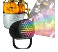 Lámparas Proyector Halloween, Linterna Proyector De Calabaza LED, 16 Diseños Resistente Agua Decoración Interior Exterior
