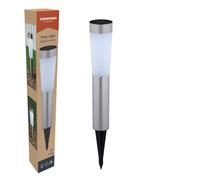 Lámparas solares Grundig para exteriores de 2 piezas - Iluminación de jardín con LED - Blanco frío