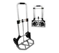 LAMS Carretilla de mano plegable metálica con rueda maciza HT1589A