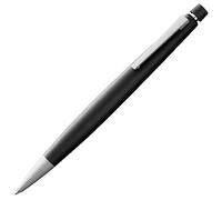 Lamy 2000 black portaminas - elegante con cuerpo robusto de policarbonato - equilibrado perfectamente- portaminas con mina M 41 de 0,5 mm y goma de borrar
