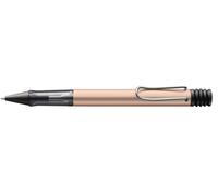 LAMY AL-star 1235655 AL-star Bolígrafo 250 - Bolígrafo de aluminio en color Cosmic con mango transparente y clip de metal cromado, con mina grande, ancho de trazo M