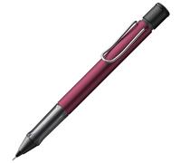 Lamy AL-star black purple - Portaminas con mango transparente, ergonómico y cuerpo de aluminio ligero - incluye recambio M 41 de línea fina 0,5 mm y punta de borrador