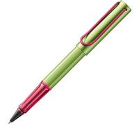Lamy AL-star disco - Bolígrafo Rollerball con grip transparente, ergonómico y ancho de trazo M - cuerpo de aluminio ligero - incluye recambio roller M 63 en negro