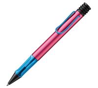 Lamy AL-star rollerskate - Bolígrafo con grip transparente, ergonómico y ancho de trazo M - cuerpo ligero de aluminio - incluye recambio de gran capacidad M 16 en negro
