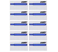 Lamy Cartuchos de tinta T10, selección de colores, azul, 10 paquetes