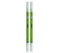 LAMY ink-x - Juego de 2 borradores de tinta de plástico con punta de borrado y punta de corrección, solo para borrar tinta azul real