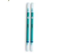LAMY ink-x - Juego de 2 borradores de tinta turmalina de plástico con punta de borrado y punta de corrección ancha, solo para borrar tinta azul real