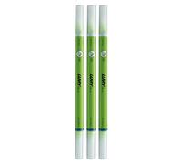 LAMY ink-x - Juego de 3 borradores de tinta de plástico con punta de borrado y punta de corrección, solo para borrar tinta azul real