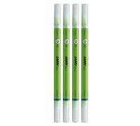 LAMY ink-x - Juego de 4 borradores de tinta de plástico con punta de borrado y punta de corrección, solo para borrar tinta azul real