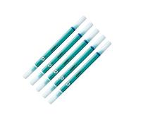 LAMY ink-x - Juego de 5 borradores de tinta de plástico con punta de borrado y punta de corrección, solo para borrar tinta azul real