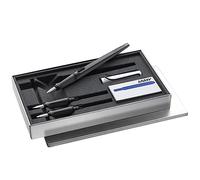 Lamy Pluma caligráfica joy AL set, 3 plumines (1,1/1,5/1,9 mm), 5 cartuchos T10 azul